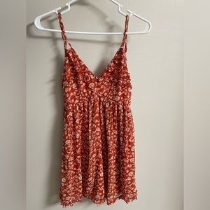 Francesca’s Red mini dress, Size Small ☀️